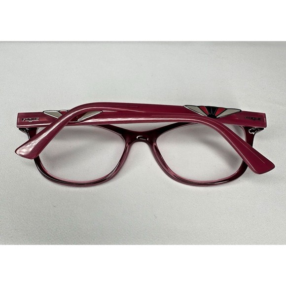 Vogue 5056 2410 Women's Eyeglass 53-17-140 Full Rim Oval Hot Pink FRAMES ONLY - Picture 2 of 11